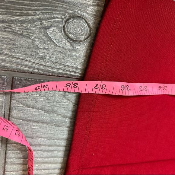 Jude Connally red Shirt sleeve sheath dress sz S - Picture 3 of 6